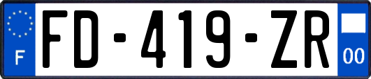 FD-419-ZR