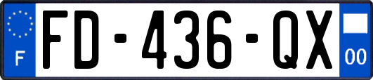 FD-436-QX
