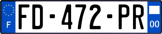FD-472-PR