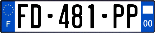 FD-481-PP