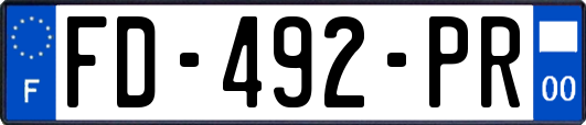 FD-492-PR