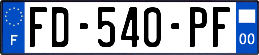 FD-540-PF