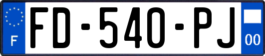 FD-540-PJ