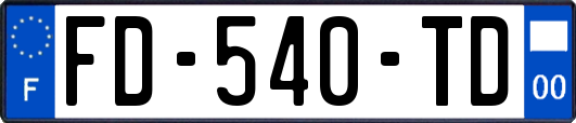 FD-540-TD