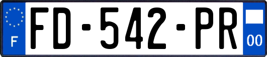 FD-542-PR