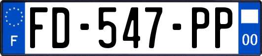 FD-547-PP