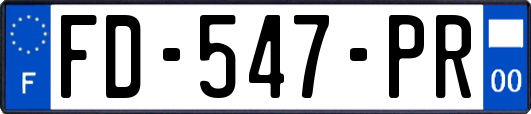 FD-547-PR