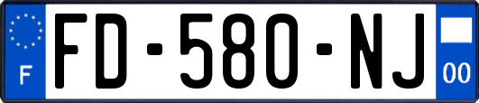 FD-580-NJ