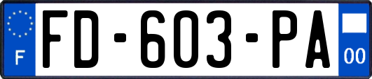 FD-603-PA