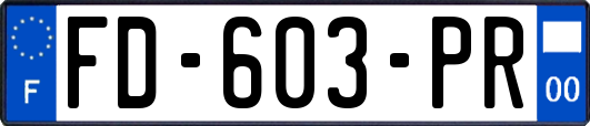 FD-603-PR