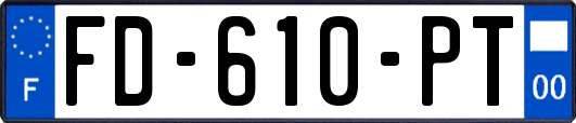 FD-610-PT