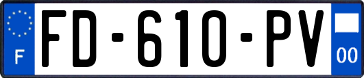 FD-610-PV
