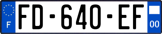 FD-640-EF
