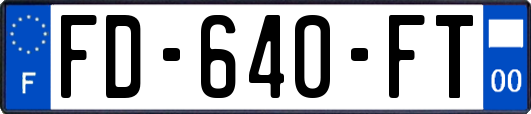 FD-640-FT