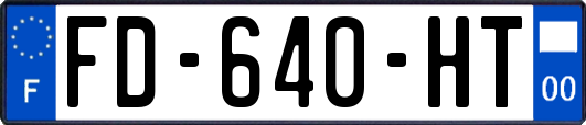 FD-640-HT