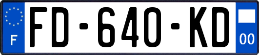 FD-640-KD