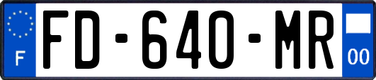FD-640-MR