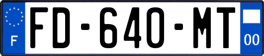FD-640-MT
