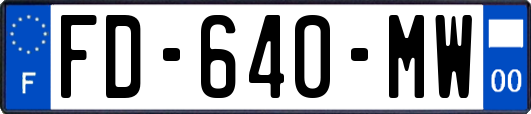 FD-640-MW