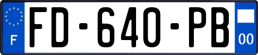 FD-640-PB