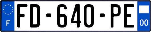 FD-640-PE