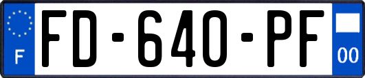 FD-640-PF