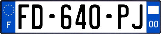 FD-640-PJ