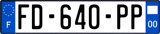 FD-640-PP