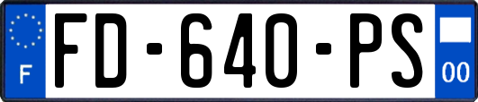 FD-640-PS