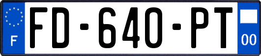 FD-640-PT