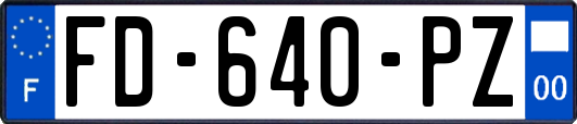 FD-640-PZ