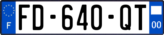FD-640-QT