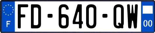 FD-640-QW