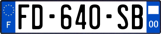 FD-640-SB