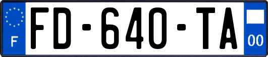 FD-640-TA