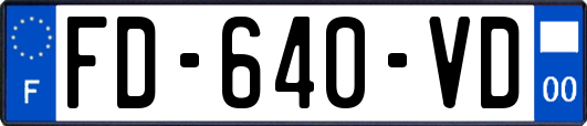 FD-640-VD