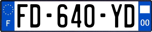 FD-640-YD
