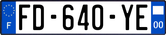 FD-640-YE