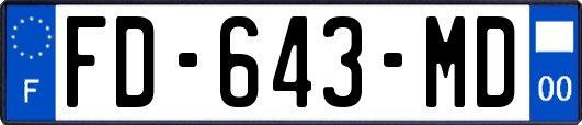 FD-643-MD