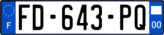 FD-643-PQ