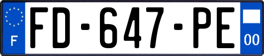 FD-647-PE