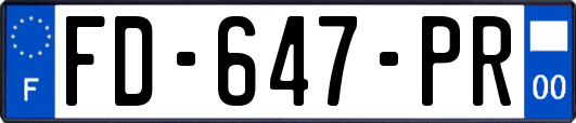 FD-647-PR