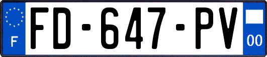 FD-647-PV