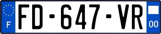 FD-647-VR