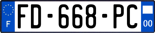 FD-668-PC