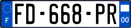 FD-668-PR