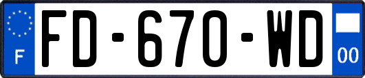 FD-670-WD