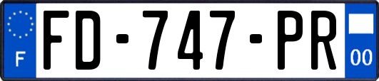 FD-747-PR