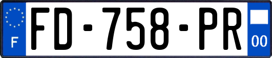 FD-758-PR