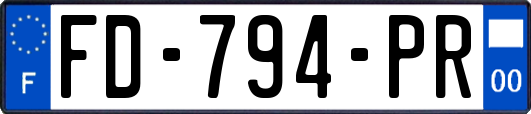 FD-794-PR